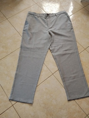 Men's Summer Pants gray XXL new with elastic back