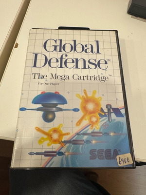 Global Defense Sega like new