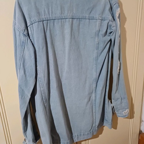 Denim jacket Shein oversized size XS blue