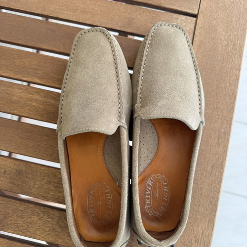 Men's moccasins beige size 40 used