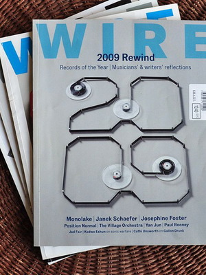 The Wire music magazine used, issue 311 Rewind 2009