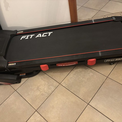 Electric Folding Treadmill like new with 15 Incline Levels and Shock Absorption