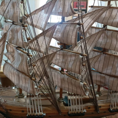 Wooden ship like new