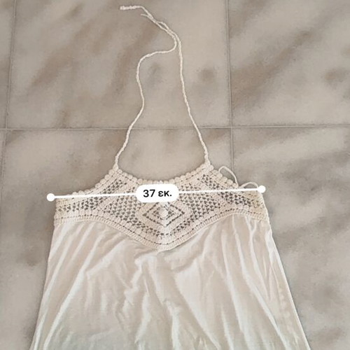 Women's Ombre Dress One Size white and mint, like new