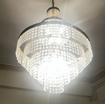 Crystal ceiling chandelier