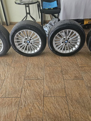 BMW wheel and tire set, 225/50/17