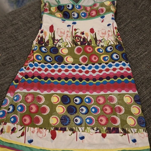 Desigual summer dress size S like new, multicolored