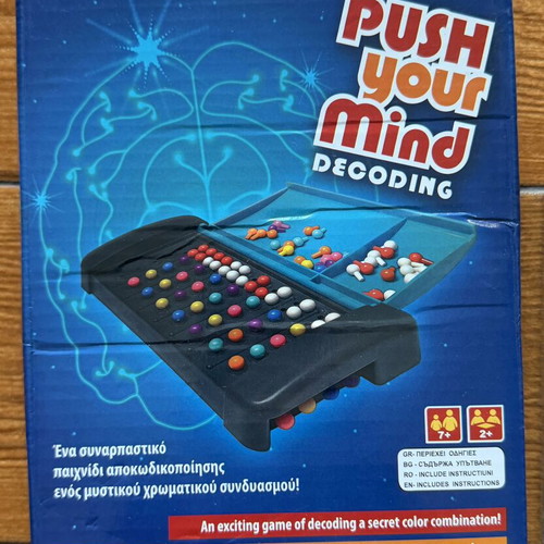 Push Your Mind: Decoding board game like new