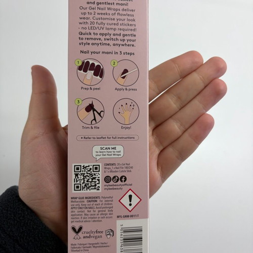 Gel nail wraps new, NEONAIL Easy On Gel Stickers