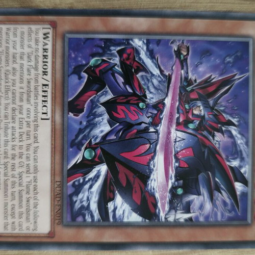 Flame Swordsman card set like new with extras