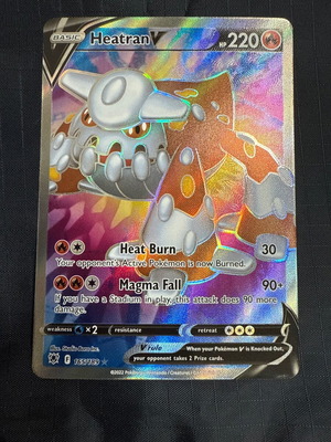 Heatran V Ultra Rare 165/189 Astral Radiance Holo μεταχειρισμένο