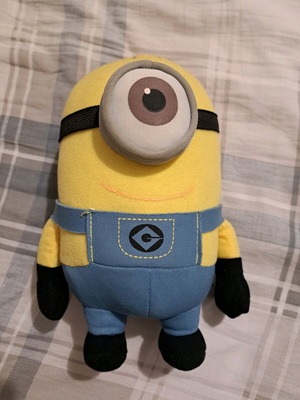 Minions Stuart stuffed toy used, official 20-25 cm