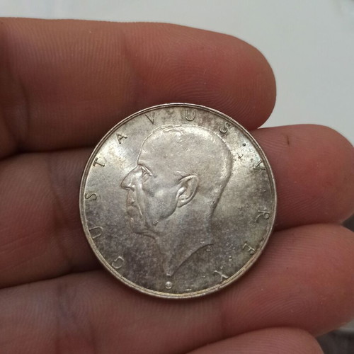 Sweden silver 2 Kronor 1938 coin
