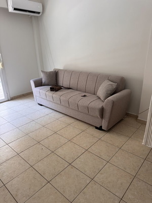 Sofa bed with storage space, like new
