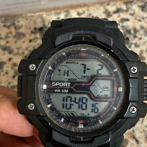 Wristwatch like new, sport men's black