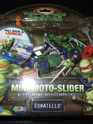 TMNT Mini Mutants Moto Slider φιγούρα με όχημα Raphael καινούργιο