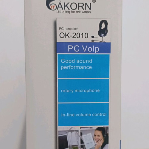 PC Volp Headset καινούργιο, ενσύρματο