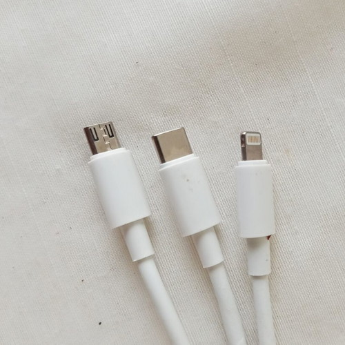 Wall USB Charger with Multi 3-in-1 Cable like new