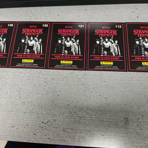 Stranger Things cards like new