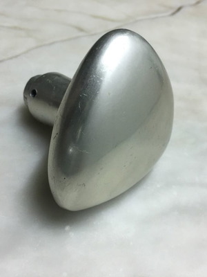 Retro nickel-plated brass door twist knob for interior door