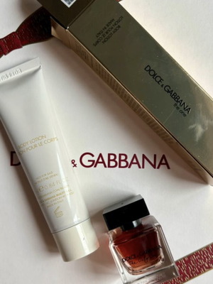 Dolce&Gabbana The Only One perfume set and 75ml body cream new