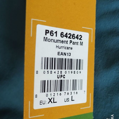 La Sportiva Monument Hurricane XL new technical hiking pants