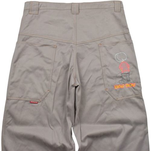 Vintage y2k Baggy Denim Shorts Grey Rap Skate Style used, size Large