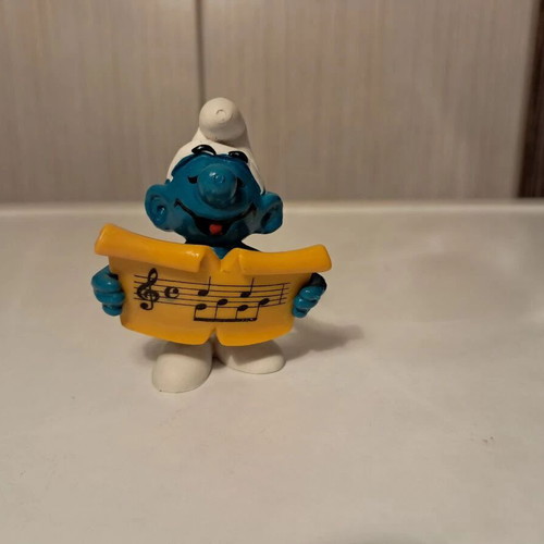 Smurf miniature Schleich 1978 singer new