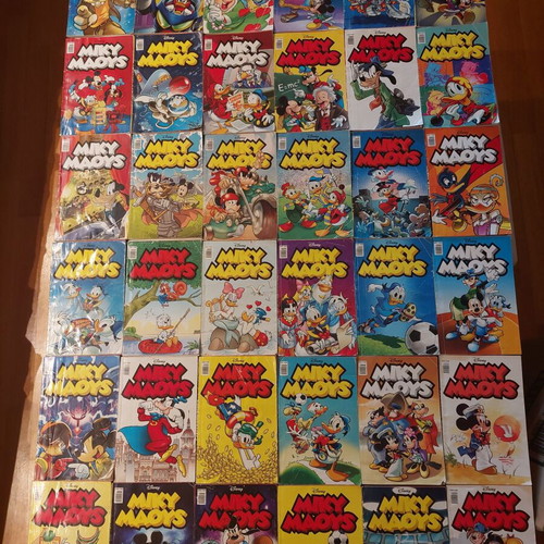 Miky Maous comic magazines, 171 issues, various editions