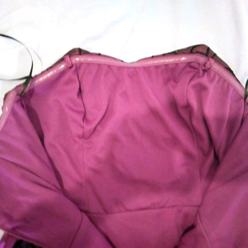 Bonprix evening dress L like new, black and purple