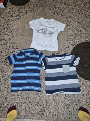 Boys' short-sleeve t-shirts and shorts like new, size 98 cm