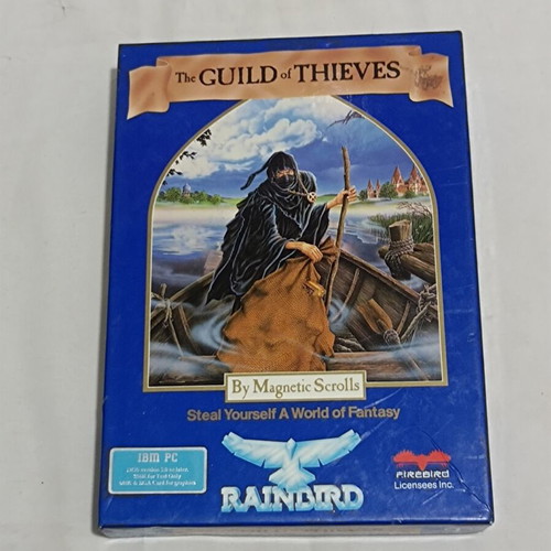 The Guild of Thieves PC big box game used, 5.25" floppy disk