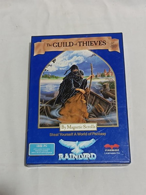 The Guild of Thieves PC big box game used, 5.25" floppy disk