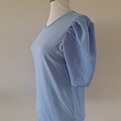 Stradivarius top size M like new, blue turquoise