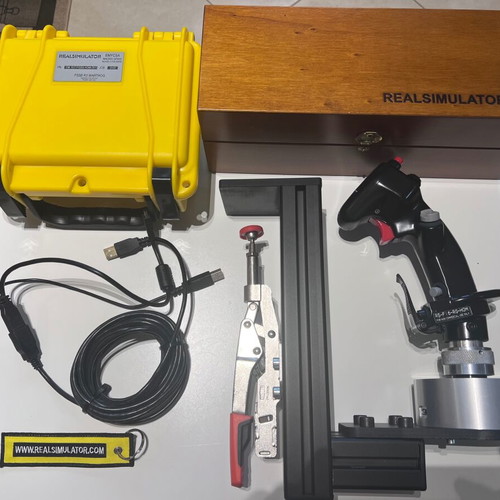 Realsimulator F-16 Grip Joystick with FSSB R3 Warthog Lighting module