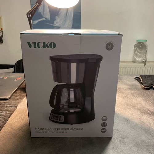 Electronic coffee maker new with clock