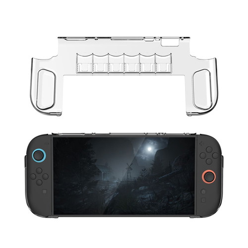TNS-3155 Silicone Protective Case for Nintendo Switch new, Crystal Clear