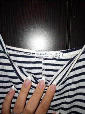 Bershka striped mini dress