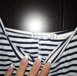 Bershka striped mini dress