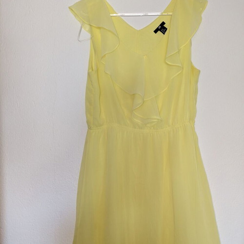 Yellow dress H&M like new, size M