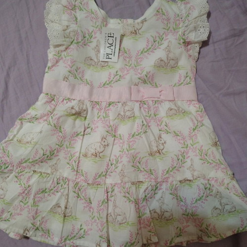 Baby dress The Children's Place 12-18m new with bunnies