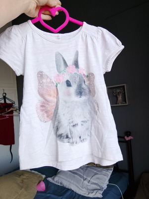 T-shirt H&M σαν καινούργιο για 3 ετών, άσπρο και πολύχρωμο