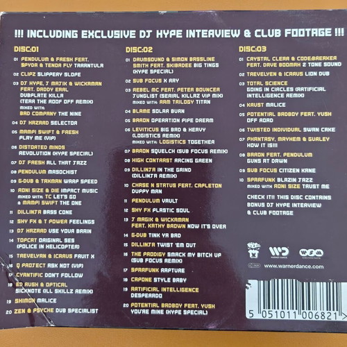 Drum & Bass Essentials 3CD like new, collectible set