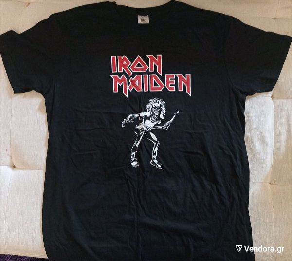  Iron Maiden Autumn Tour 1980 T Shirt (reprint)