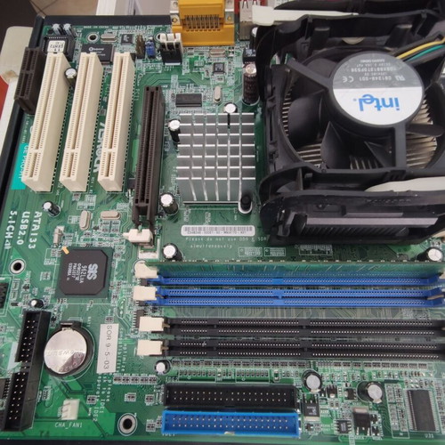 GE PRO-HT Motherboard used with Celeron 2.00GHz CPU and 256MB RAM