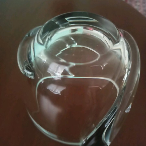KROSNO crystal container used, Polish crystal