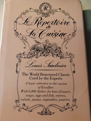 Le Repertoire de la cuisine του Louis Laulnier σκληρόδετο σαν καινούργιο