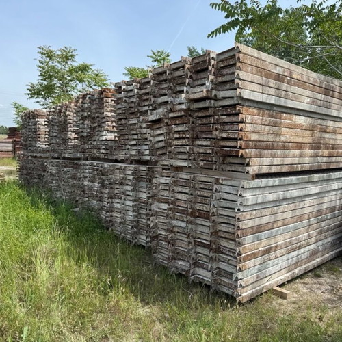 Scaffolding grates used, 3.09m length, 600 pieces available