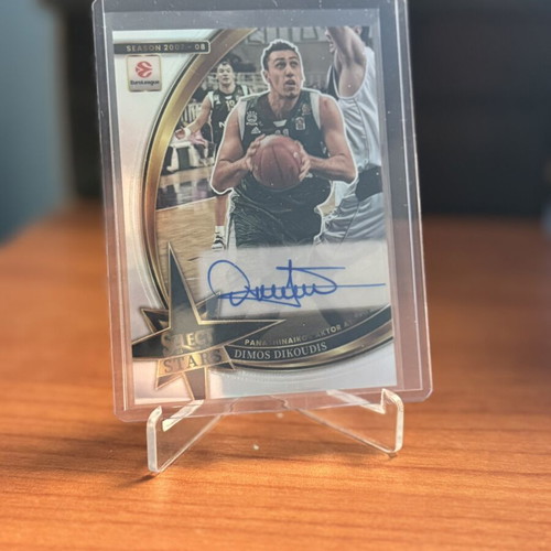 25-26 Panini EuroLeague Select Dikoudis Auto/99 Panathinaikos