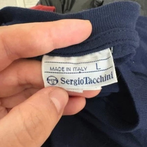 Sergio Tacchini Vintage 90s Large T-Shirt Made In Italy Rock N Roll Elvis